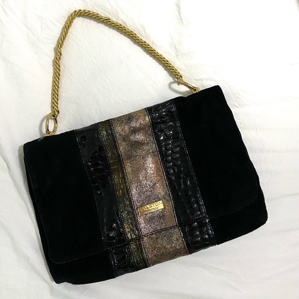 HALSTON Carla Lady Flap bag